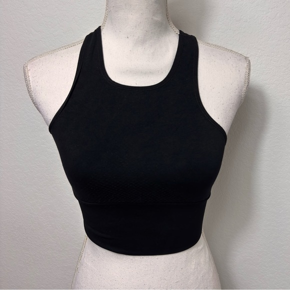 FREE PEOPLE MOVEMENT BLACK WOMEN WORKOUT ATHLETIC SPORTS BRA SIZE XS/S - Picture 4 of 4